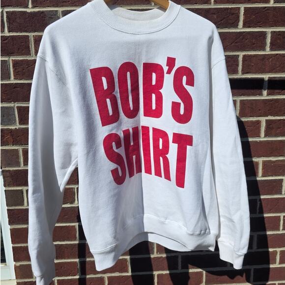 Vintage "Bob's Shirt" 1990s Crewneck - Picture 1 of 3
